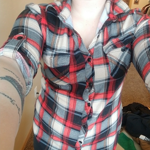 Eden and Olivia Tops - Edan & Olivia Flannel Shirt